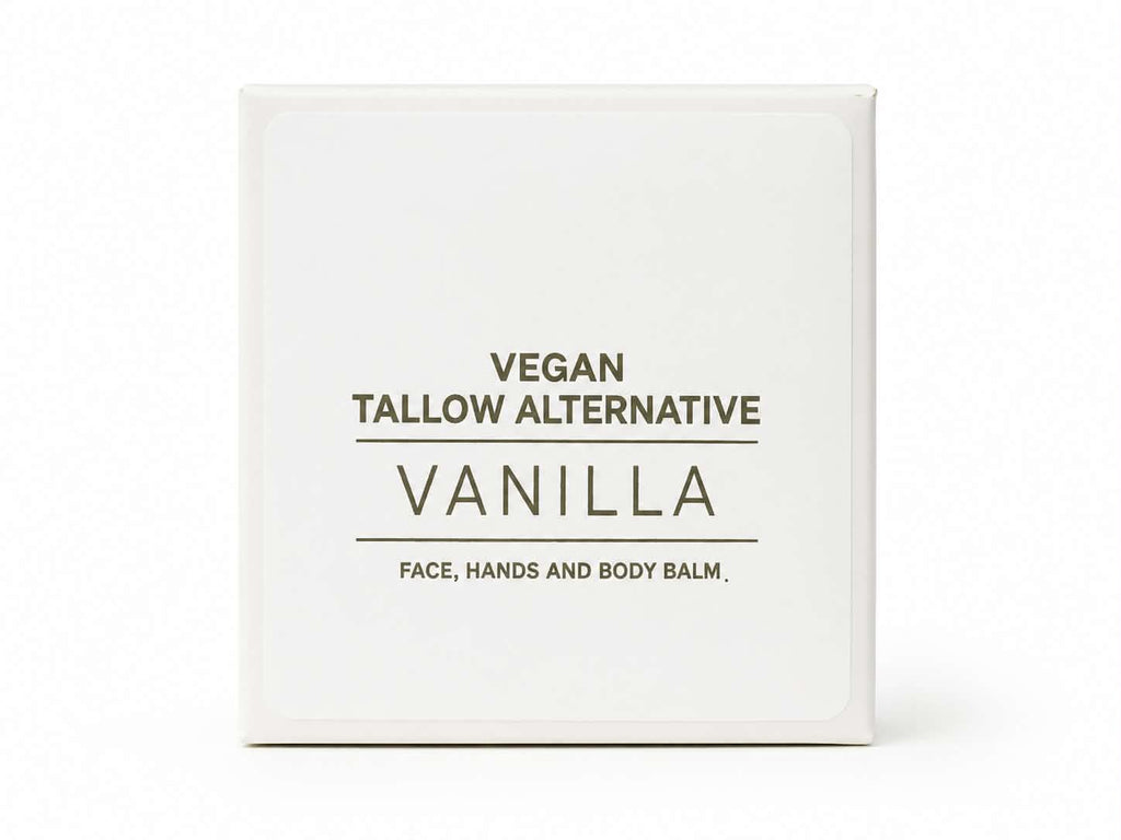 Vegan Tallow Alternative with Vanilla - FACE, HANDS AND BODY - 60gm