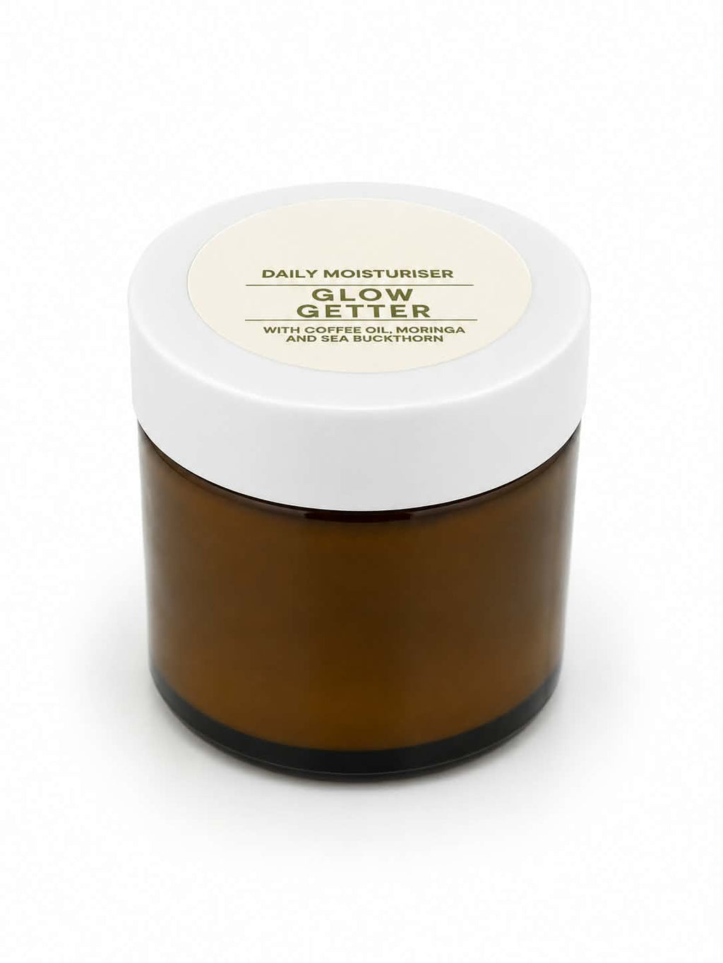 GLOW GETTER DAILY MOISTURISER - WITH COFFEE OIL, MORINGA AND SEA BUCKTHORN