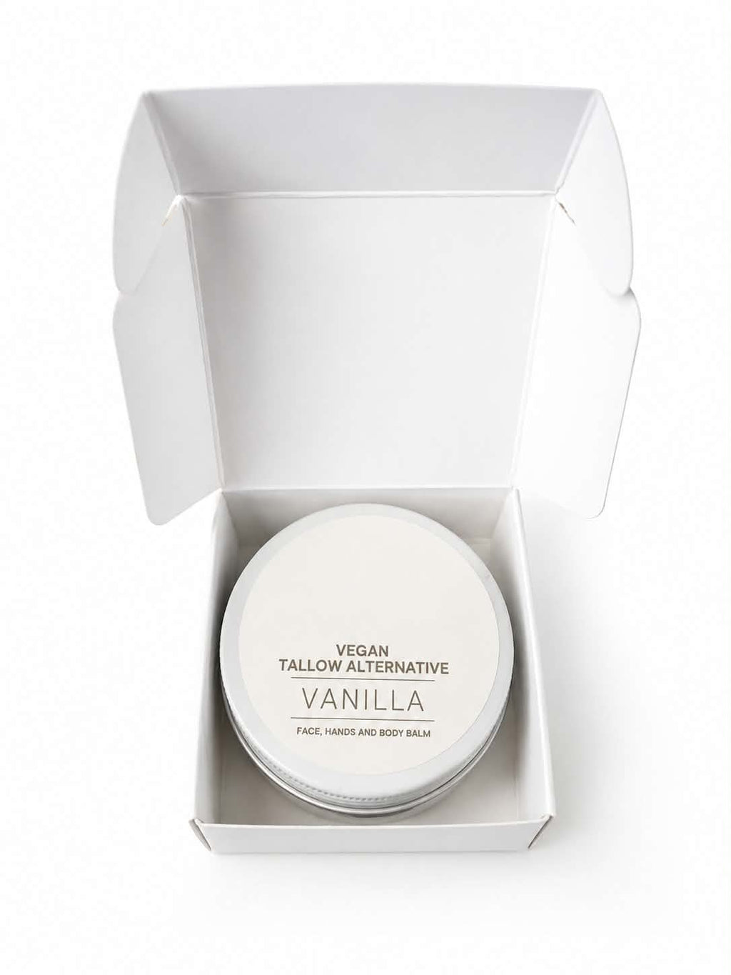 Vegan Tallow Alternative with Vanilla - FACE, HANDS AND BODY - 60gm