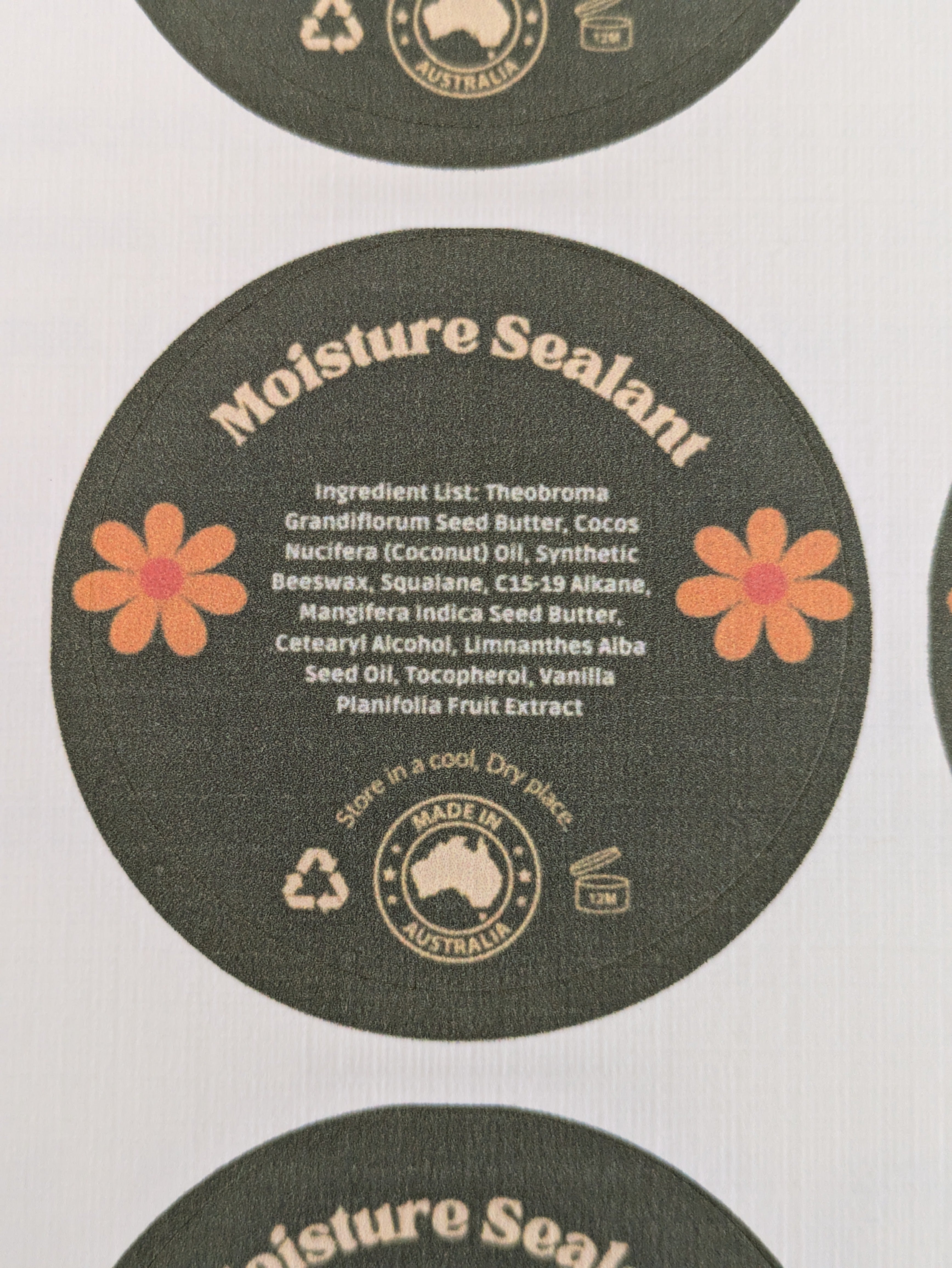 Soft Vegan Barrier Balm – Vanilla - FOR FACE, HANDS AND BODY