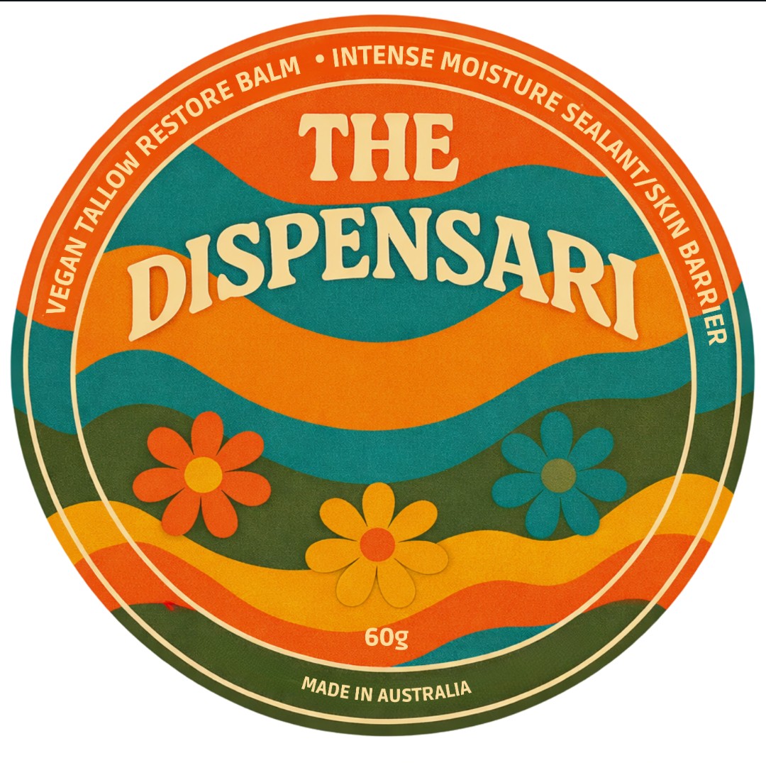 VEGAN TALLOW RESTORE BALM - INTENSE MOISTURE SEALANT/SKIN BARRIER - HARDCORE PROTECTION