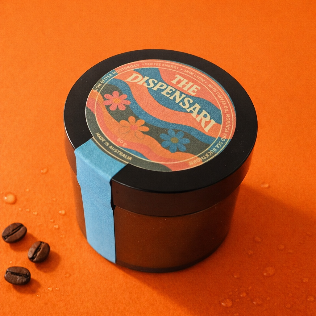 GLOW GETTER MOISTURISER (coffee energy + skin glow) - WITH COFFEE OIL, MORINGA AND SEA BUCKTHORN